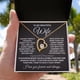 thumbnail image 3 of Collar para esposa de marido 14K blanco y 18K oro con CZ de 7 mm, 3 of 3