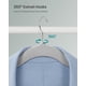 thumbnail image 4 of Ganchos de Terciopelo SONGMICS Paquete de 100 Resistentes en Gris Paloma, 4 of 6