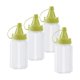 thumbnail image 3 of 4 Botellas Peque?as Para Apretar, Contenedor Portátil De Almacenamiento De Alimentos, Botellas Para Condimentos, Botella Verde, 3 of 5