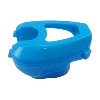 Ioensy - Soporte De Montaje De Soporte De Paloma De Carreras Para Medicamentos De Agua De Alimentación De Aves De Compañía Azul