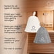thumbnail image 4 of Gorro de sauna Halsa Felt para hombre y mujer, paquete de 2 unidades, protección contra el calor, 4 of 8