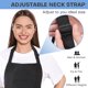 thumbnail image 3 of Noverlife Hair Stylist Apron with 4 Pockets, Hairdresser Apron, 3 of 3