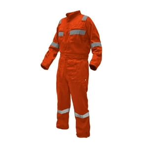 T-World - Overol Gabardina Practical Line Hombre Naranjo