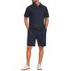 thumbnail image 2 of INSPIRE CHIC Conjuntos de 2 Piezas para Hombre Camisa Polo y Pantalones Cortos con Cordón Conjuntos Texturizados S Azul Marino, 2 of 5