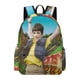 thumbnail image 1 of Dino Dan-theme Backpack, Campus style schoolbag Bookbag with Adjustable Shoulder Straps And Large Zip Compartment, Unisex Travel Bags.42x30x15cm, 1 of 6
