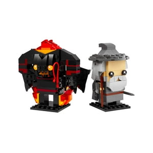 Set De Construcción Lego Brickheadz 40631 Gandalf El Gris Y Balrog