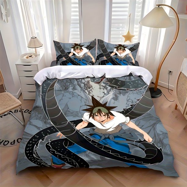 Anime G-God of High SchoolS Cool Hot Printed Pattern Suitable Suitable for Home Bedrooms Guest Rooms