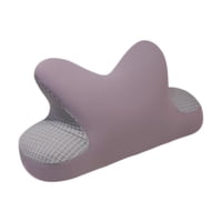 Bothyi - Almohada Para Siesta De Escritorio, Multiusos, Suave, Para Silla, Funda Lavable, Cojín De Respaldo, Gris Claro