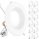 thumbnail image 1 of Luminaria Sunco Lighting LED empotrable de 6" 13W 5000K regulable, 1 of 9