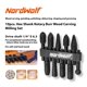 thumbnail image 2 of Juego de limas Rotary Burr para tallar madera NordWolf, 10 piezas, 2 of 9