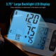 thumbnail image 5 of Monitor de presión arterial Maynovia con brazalete grande y pantalla LCD con voz, 5 of 9