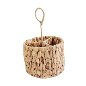 Bothyi - Organizador De Cubiertos De Mimbre, Resistente Soporte Para Cucharas Y Tenedores De Comedor.