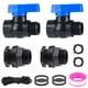 thumbnail image 1 of Kit de Grifos para Barril de Lluvia de PVC VYH 3/4" GHT 2 Piezas, 1 of 7