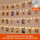 thumbnail image 2 of Cadena de luces HXWEIYE HXWEIYE, 120 LED, blanco cálido, 12 m, con clips y ganchos, 2 of 7