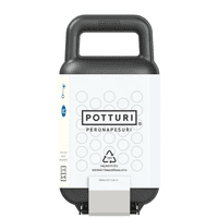 Lavadora De Patatas Potturi, 100% Plástico Reciclado, Color Negro