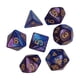 thumbnail image 2 of 7x Dados Poliédricos Smooth D4-D20 Para Ense?anza De Matemáticas Bar Mesa Juegos De Mesa Violeta Azul, 2 of 5