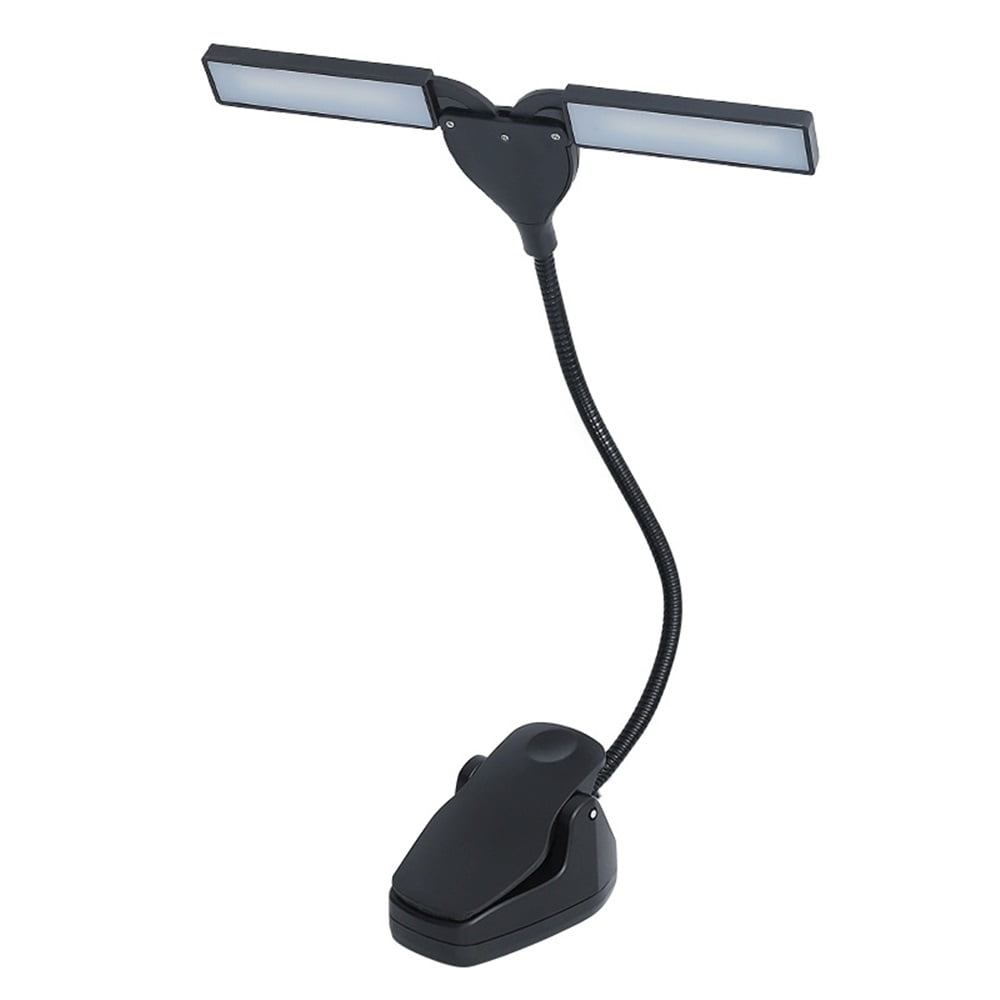 Xusx111 - 28 Led Recargable Música Stand Light - Clip Plegable En La Lámpara De Piano, Temperatura Profesional Portátil Para Piano De Cola Y Libro