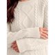 thumbnail image 2 of Sweater Mujer ANRABESS Oversized Tejido Cable, 2 of 3