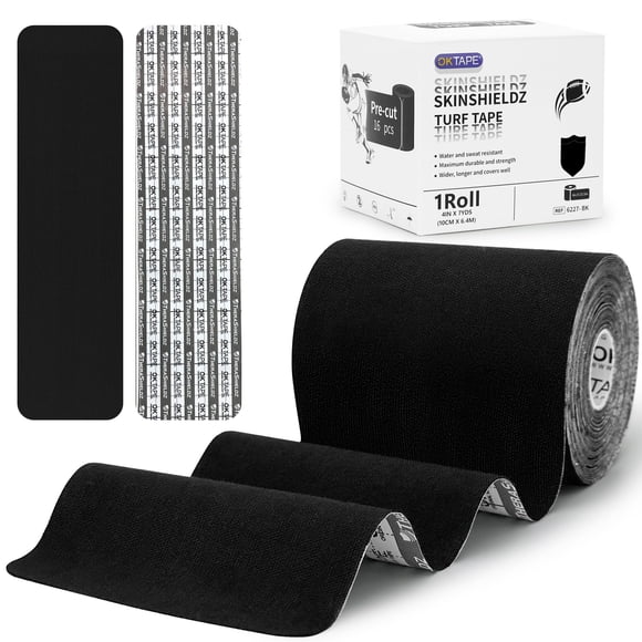 Cinta adhesiva OK TAPE para césped, 10 cm x 6,4 m, resistente al agua