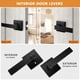 thumbnail image 2 of Manillas de puerta Probrico Square Privacy Interior (paquete de 10), 2 of 9