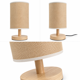thumbnail image 3 of Lampara De Velador Lampara De Mesa Diseño Redondo C, 3 of 4