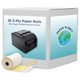 thumbnail image 1 of PaperPlanet 18 Rollos de Papel Carbónico Sin Carbón de 2 Capas TKP300, 1 of 7