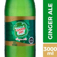 Bebida Ginger Ale Original Botella 3 L Canada Dry