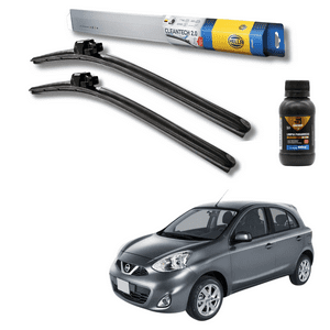 Plumillas Hella Cleantech Para Nissan March 2012-2014