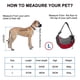 thumbnail image 5 of Portabebés para perros, de malla transpirable, con manos libres, correa acolchada ajustable, bolsa frontal, bandolera individual para perros y gatos., 5 of 8