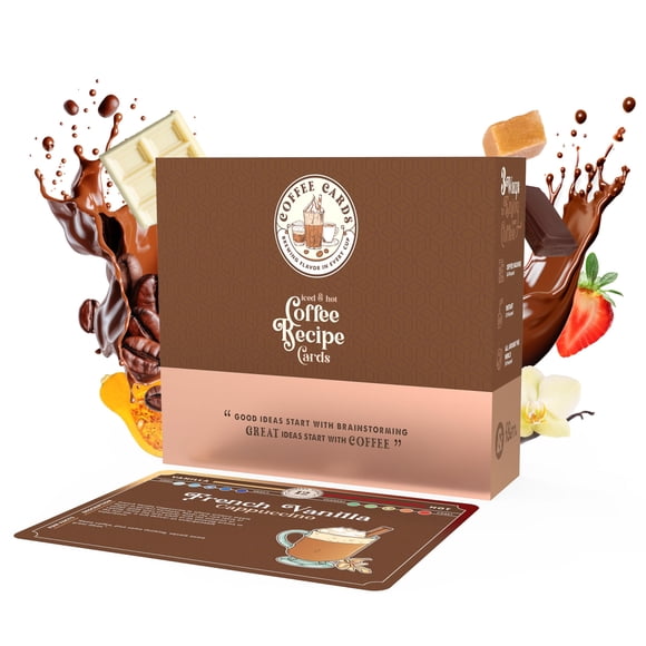 Tarjetas de Café f&m. creations 65 Recetas Decoración de Cocina