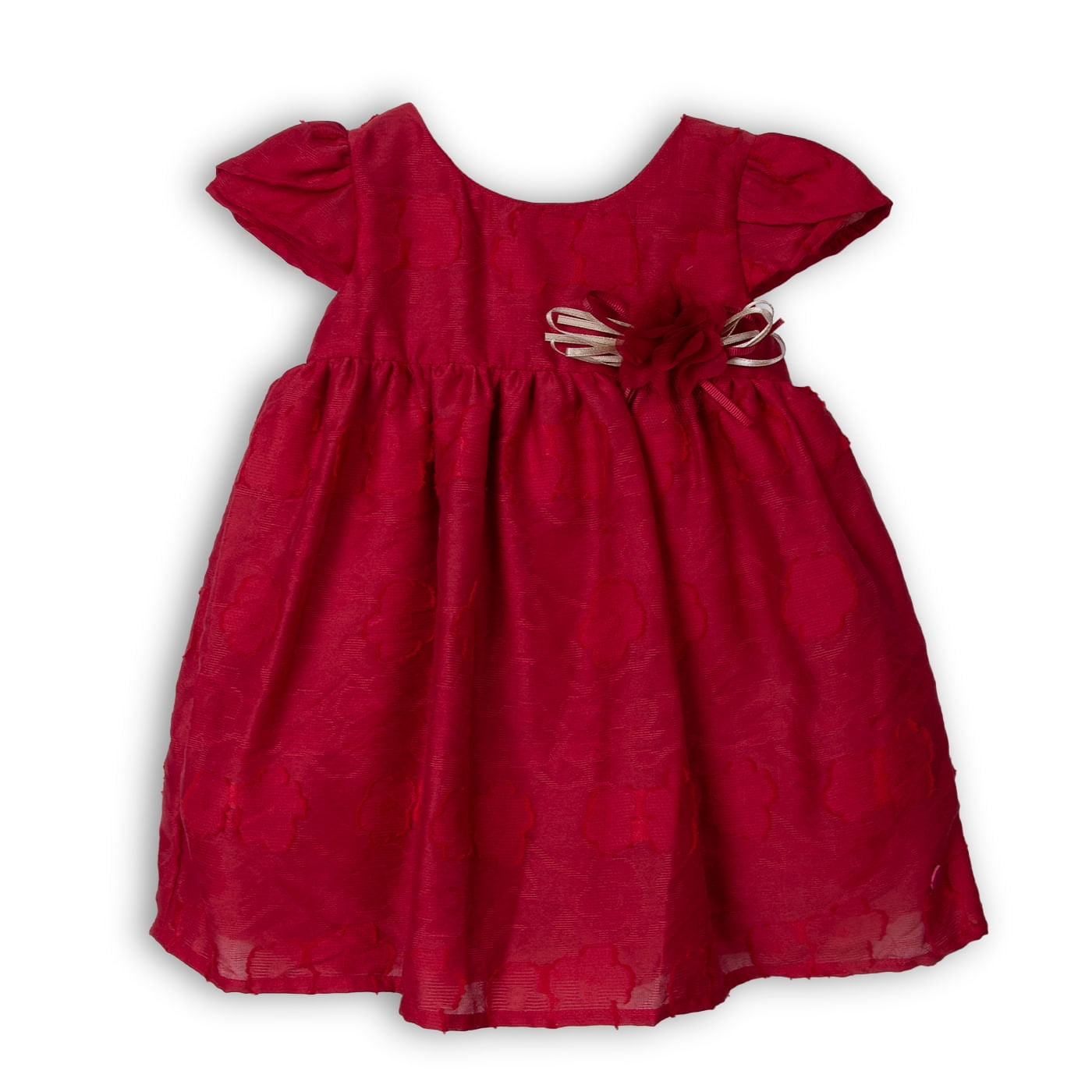 Vestido Bebé Niña Rojo Pillin
