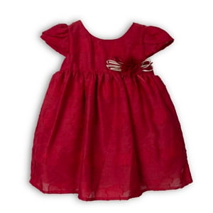Vestido Bebé Niña Rojo Pillin