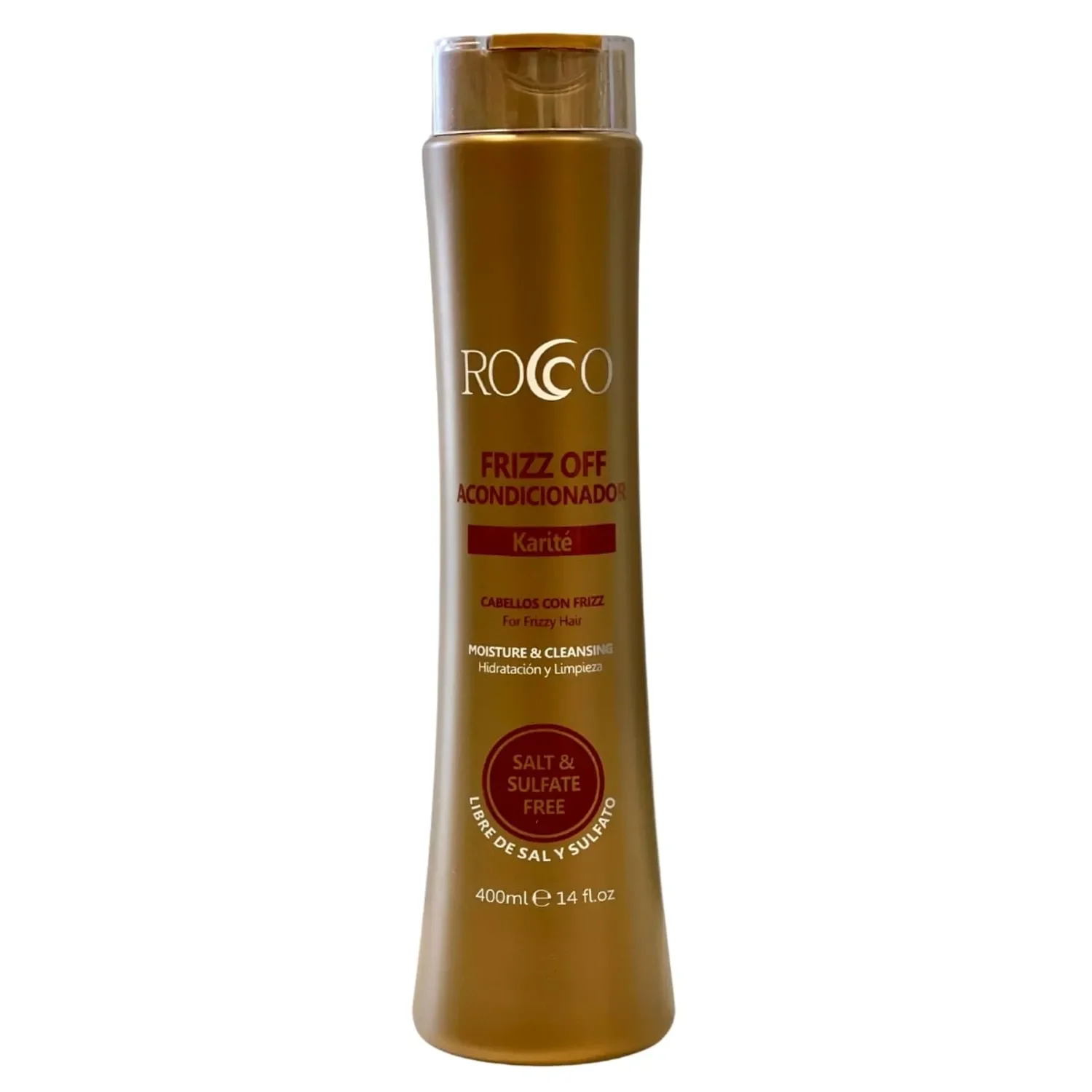 Acondicionador Anti-frizz Karite Sin Sal 400ml Rocco
