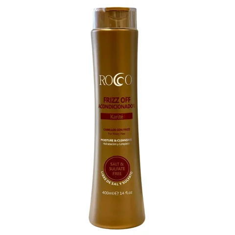 Acondicionador Anti-Frizz Karite Sin Sal 400Ml Rocco