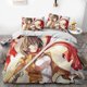 thumbnail image 1 of Attack- on G-iant Er-en Levi An-ime Soft 3D Printe-d Duvet- Cover B-edding Set with -Comfort-er Cover, 1 of 5