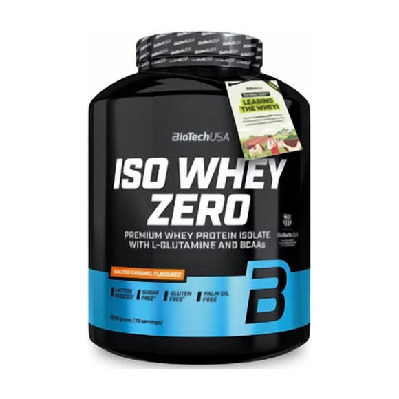 PROTEINA ISO WHEY ZERO SALTED CARAMEL 1816GR 72SV - BIOTECHUSA
