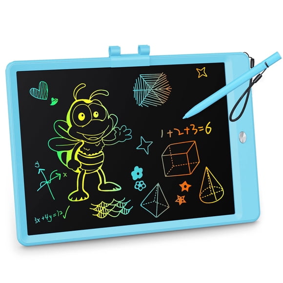Tableta de escritura LCD KOKODI de 10 pulgadas colorida para 3-6 años