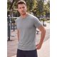 thumbnail image 4 of INSPIRE CHIC Camiseta Atlética para Hombre de Manga Corta Cuello Redondo Camisetas para Correr XL Gris, 4 of 5