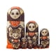 thumbnail image 2 of Muñeca Apilable De 10 Capas Para Niña, Muñecas Anidadas, Matryoshka De Madera, Resistente, 2 of 5