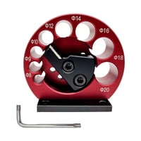 Magideal - Máquina Para Hacer Tacos Para Carpintería Máquina Para Hacer Tacos Ajustable Placa Para Tacos Métrica Herramienta De Torneado De Barra De Madera De 8