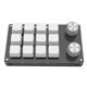 thumbnail image 3 of Mini Teclado Mecánico USB De 12 Teclas Teclas Programables No Se Necesita Unidad Blanco, 3 of 5