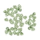 thumbnail image 3 of 50 Cuentas Sueltas Con Dise?o De Hojas Para Decorar, Para Manualidades, Collares Y Pulseras, 1,5 X 1,4 Cm, Color Verde Oscuro., 3 of 5