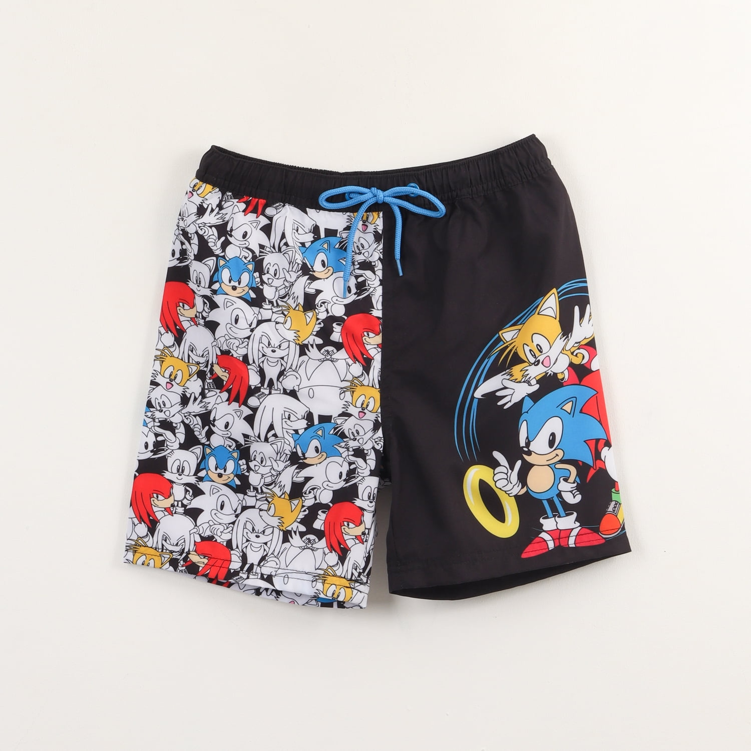 Traje De Baño Niño Negro Personajes Sonic