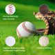 thumbnail image 2 of Béisbol Yongkan de 9 pulgadas para entrenamiento de niños y jóvenes (paquete de 12), 2 of 8