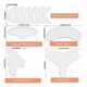 thumbnail image 2 of Parches de Silicona para Arrugas, 11Pcs Parche Facial Antiarrugas Antienvejecimiento para la Elasticidad y Estiramiento de la Piel Rejuvenecidos, Almohadilla de Reutilizable, 2 of 7