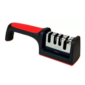 Citohome - Afilador De Cuchillos/Tijeras De 3 Filos De Acero Inoxidable 4 En 1