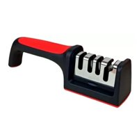 Citohome - Afilador De Cuchillos/Tijeras De 3 Filos De Acero Inoxidable 4 En 1