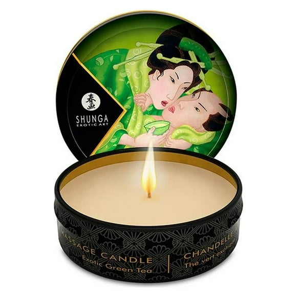 Vela De Aceite Para Masajes Pera Y Te Verde
