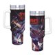 thumbnail image 4 of The Binding of Isaac Vaso aislado de acero inoxidable con asa, diseño temático, regalo para familia, amigos y fans; incluye pajita y encaja en el portavasos estándar, 40 oz, 4 of 6
