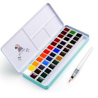 Set De Pintura Acuarela Lightwish Meiliang De 36 Colores Con Pincel